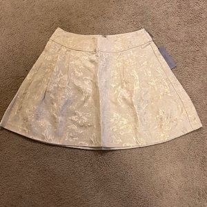 Jennifer Lopez gold skirt size 8